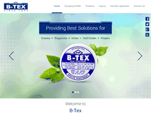 Tablet Screenshot of btex.in